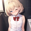 化粧室で二人きり(16) 4枚目