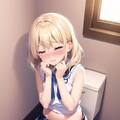 化粧室で二人きり(16) 8枚目