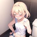 化粧室で二人きり(16) 9枚目