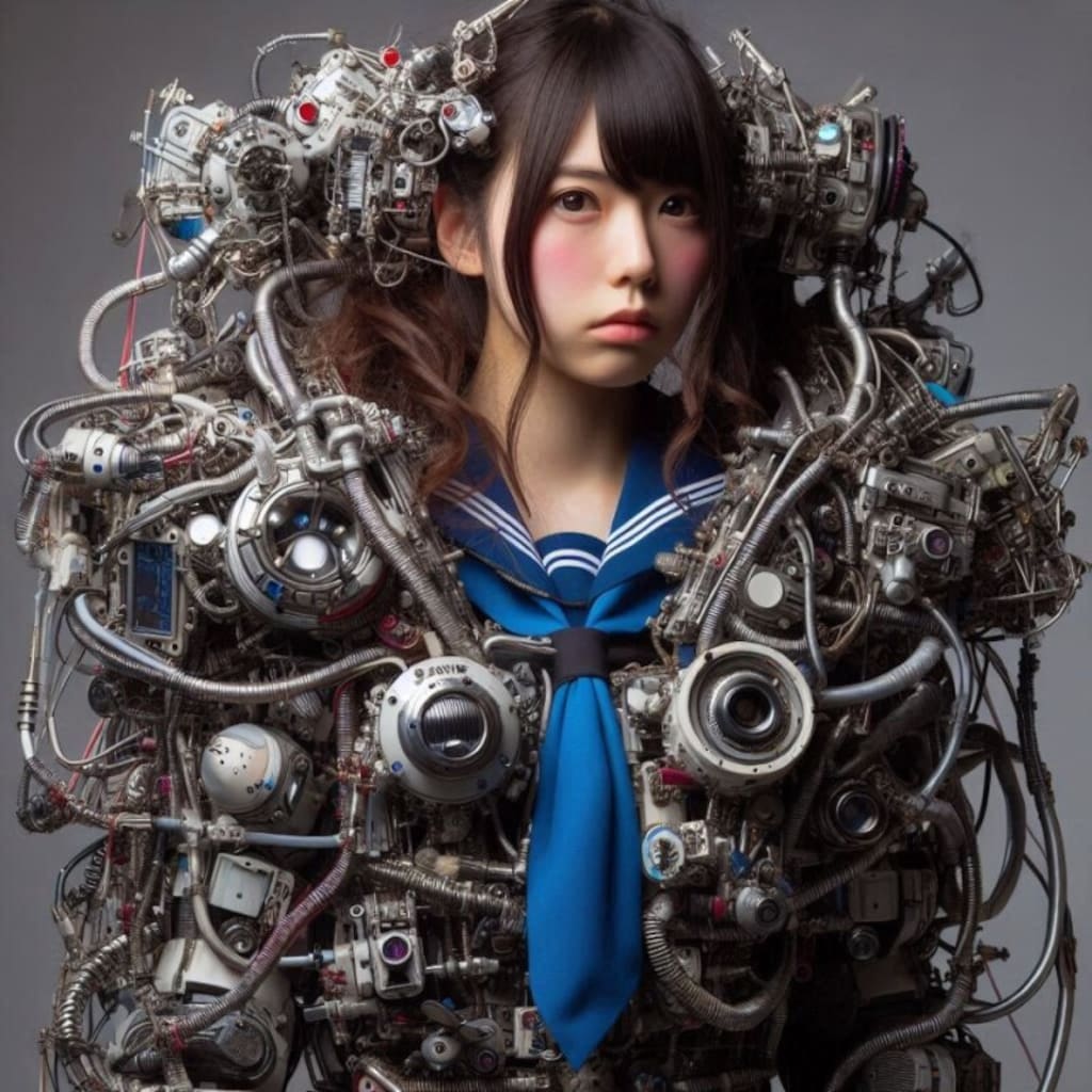 パワードスーツ女子１