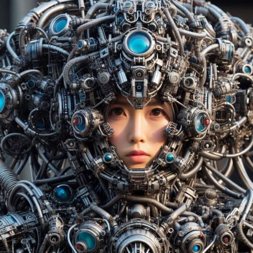 パワードスーツ女子１