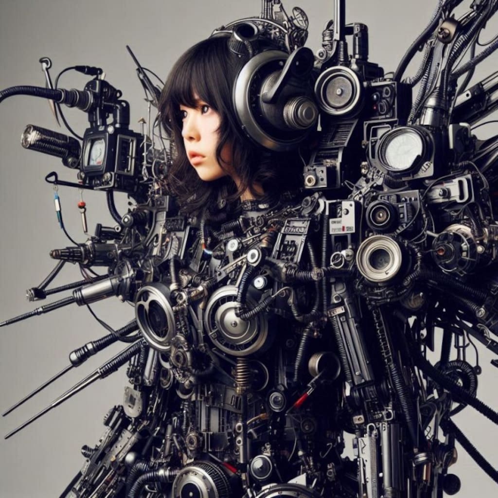 パワードスーツ女子１