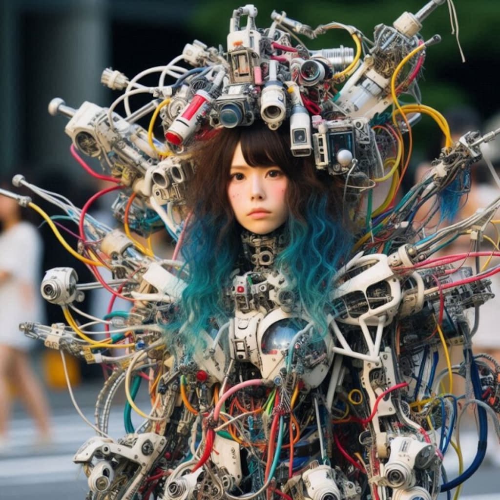 パワードスーツ女子１