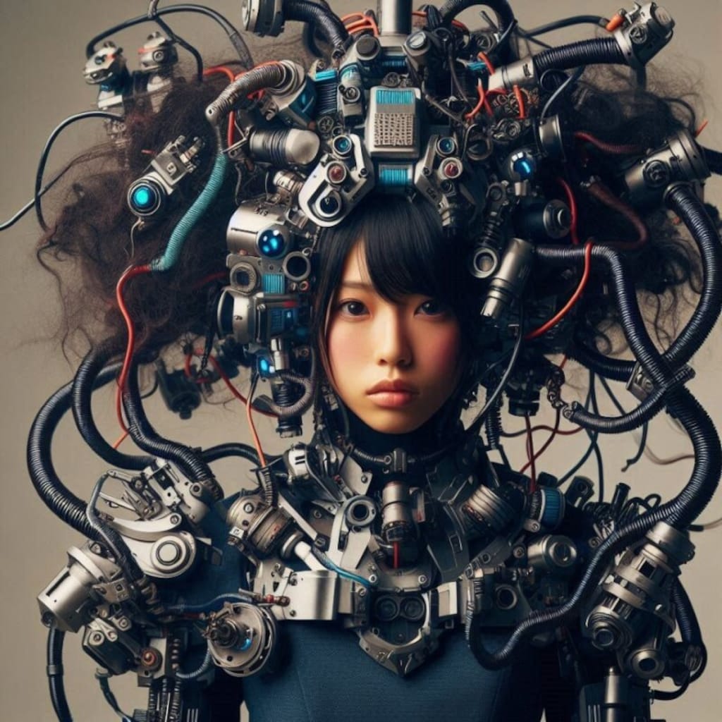 パワードスーツ女子１