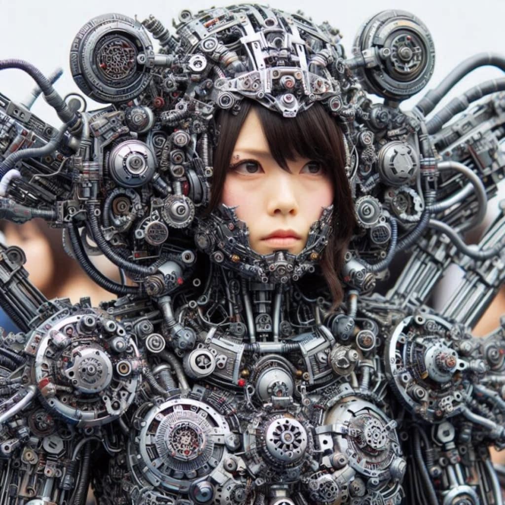 パワードスーツ女子１