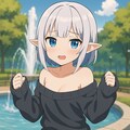 エルフの少女　続き 2枚目