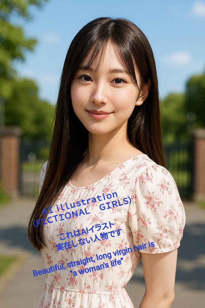 ドレスのロングヘア美少女 | の人気AIイラスト・グラビア