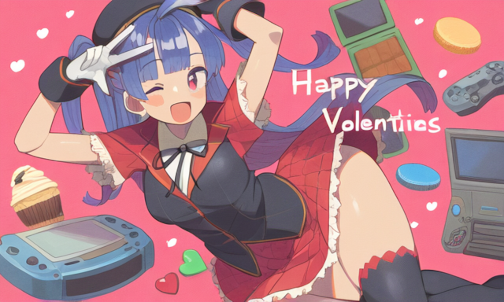 バカには見えないチョコをやろう！