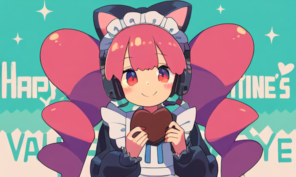 バカには見えないチョコをやろう！