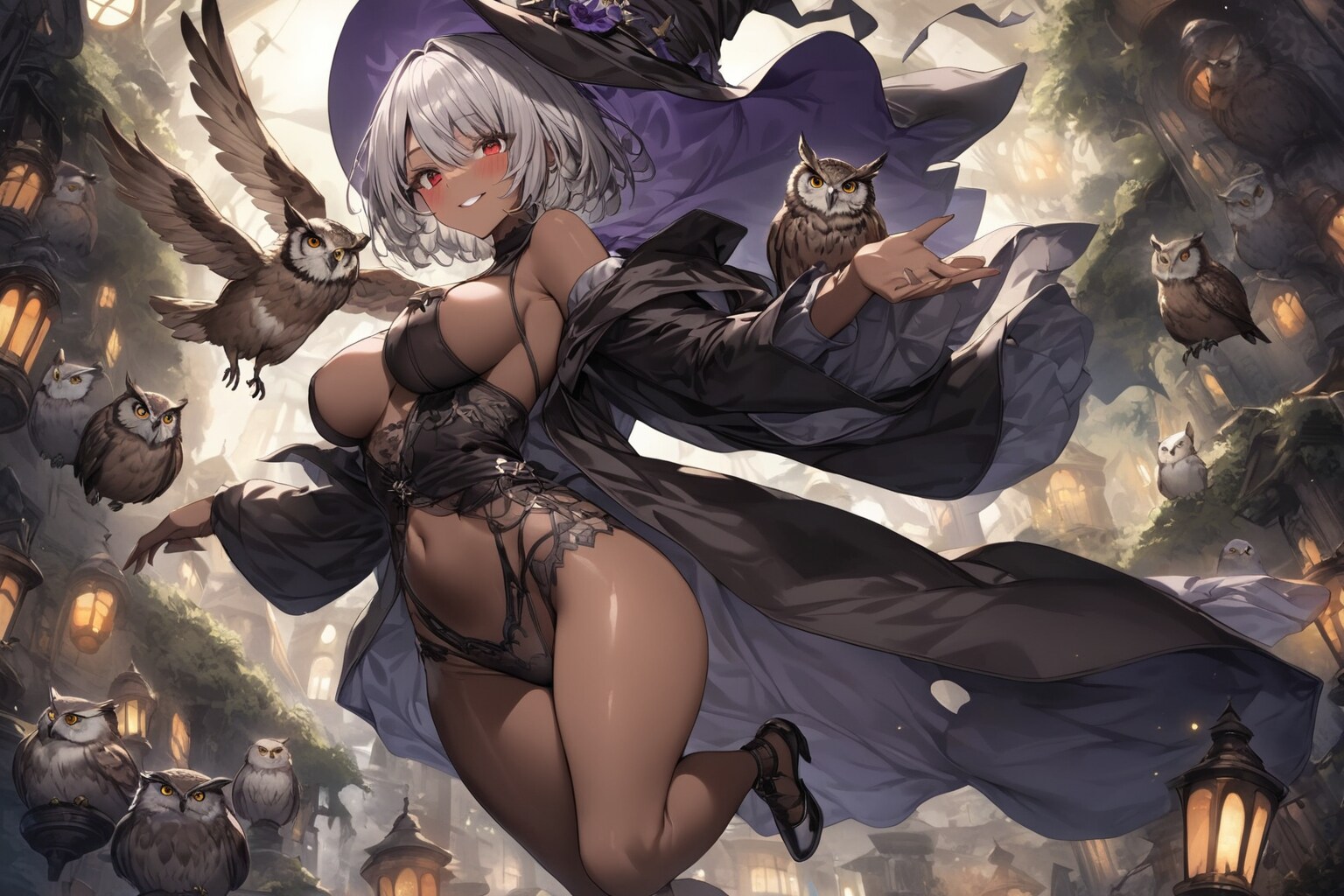 フクロウさんになる魔法