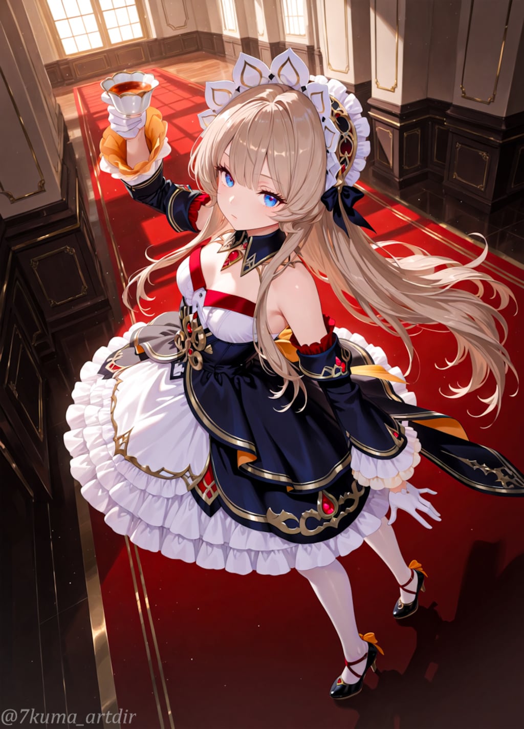 お茶会をするわよ・・・