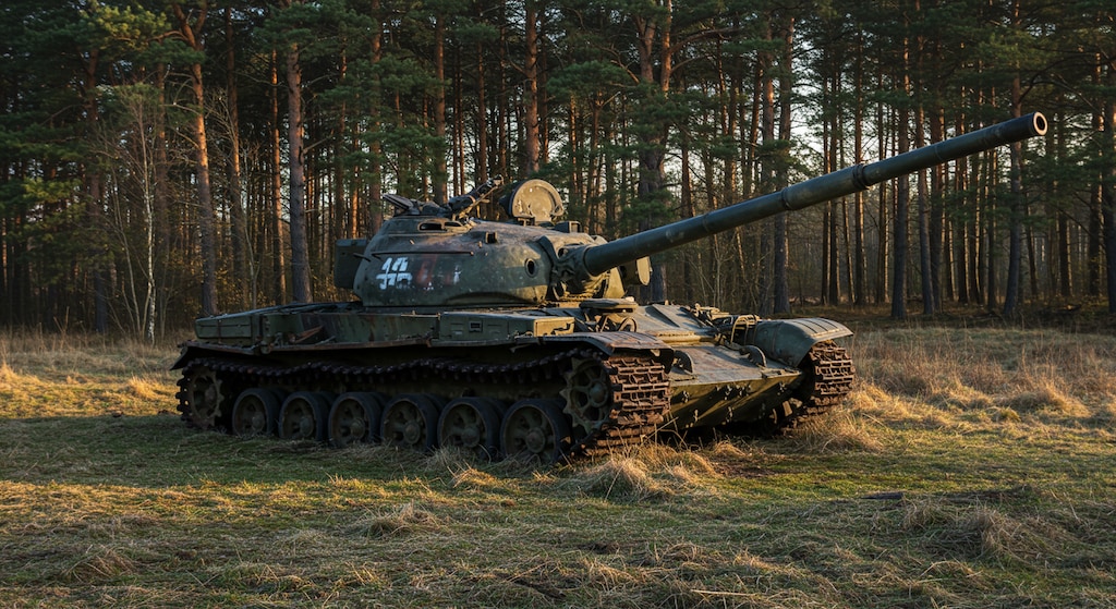 放置された戦車