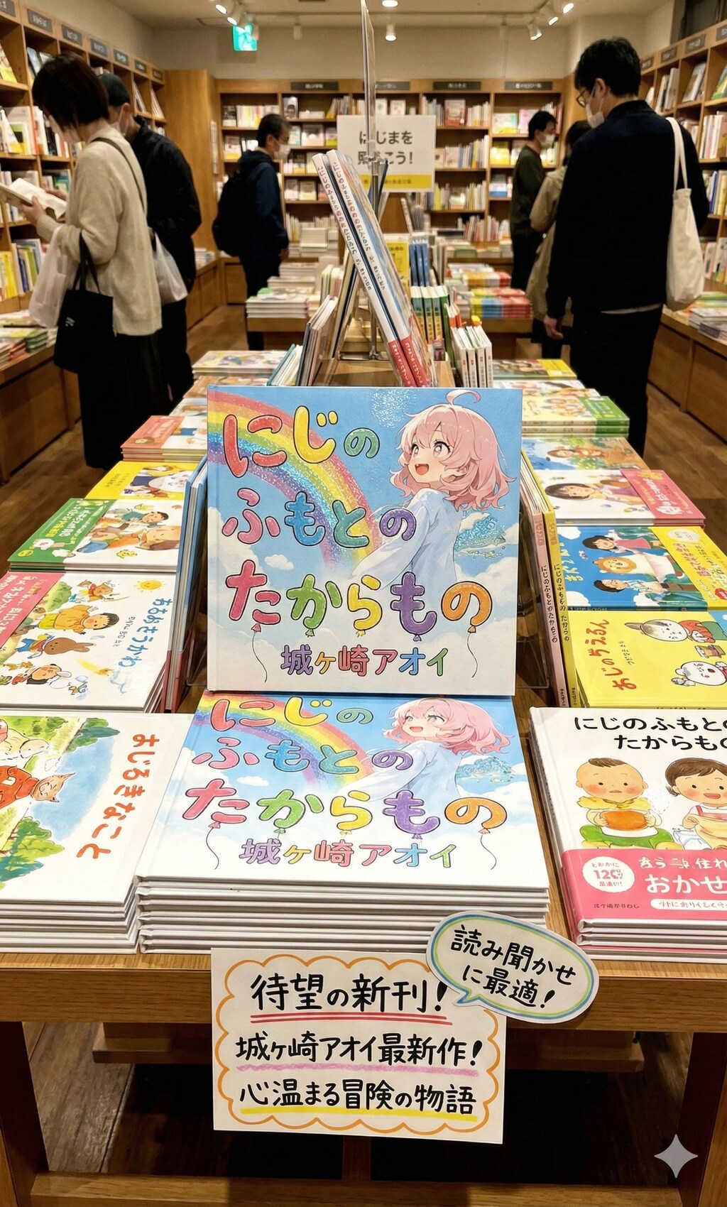 『にじのふもとのたからもの』遂に販売です😉
