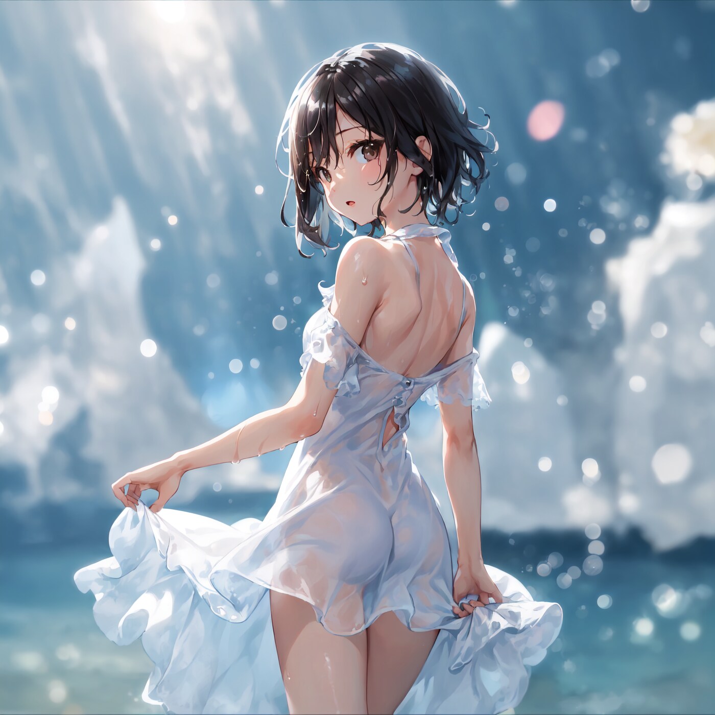 AIワンピース画像特集の作品 ワンピースの少女