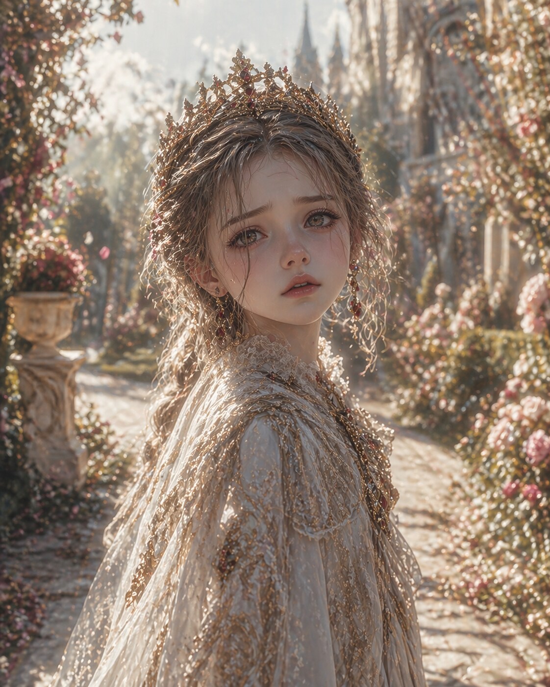 即位式の後で泣きついてきそうな女王様