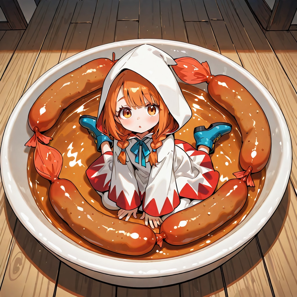 初期のAIイラストを感じる