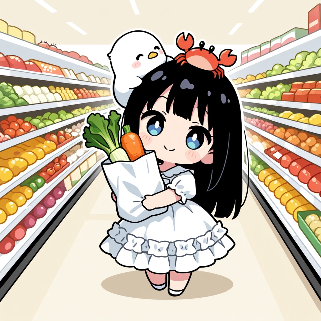 おやさいをかいに