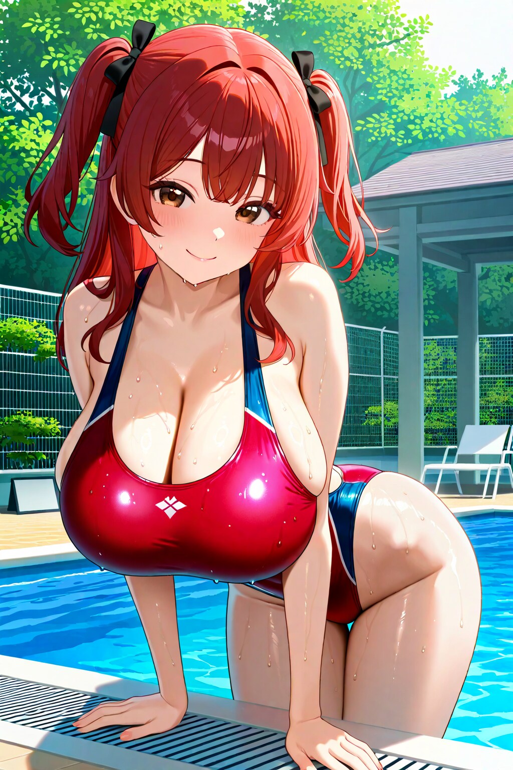 競泳水着の焔崎千尋R
