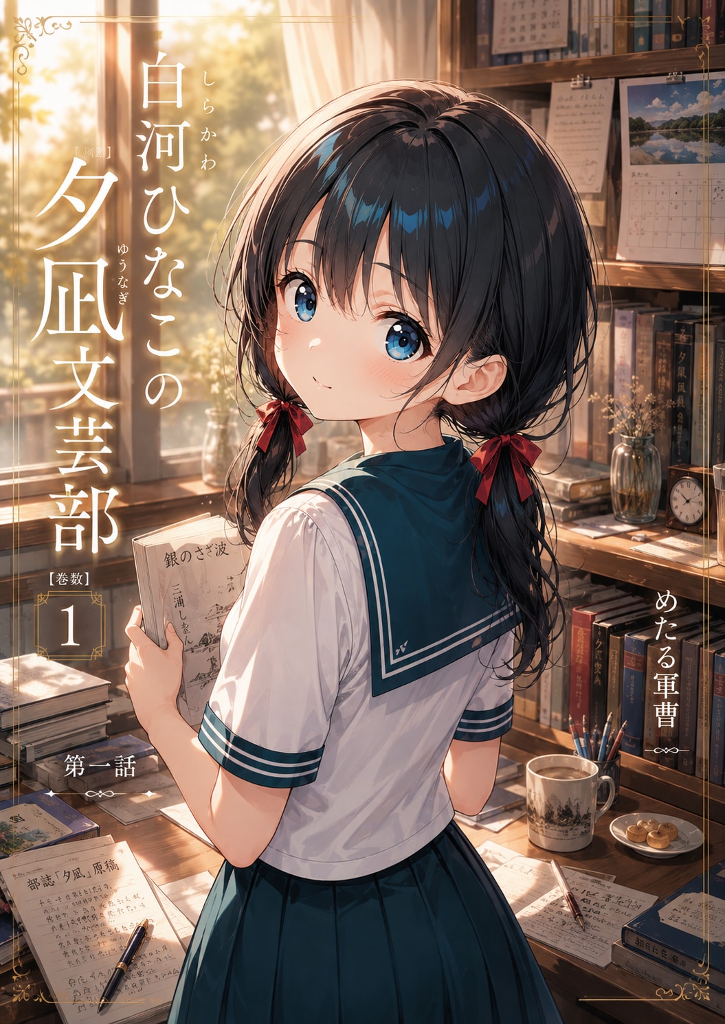 オリジナル漫画「夕凪文芸部」