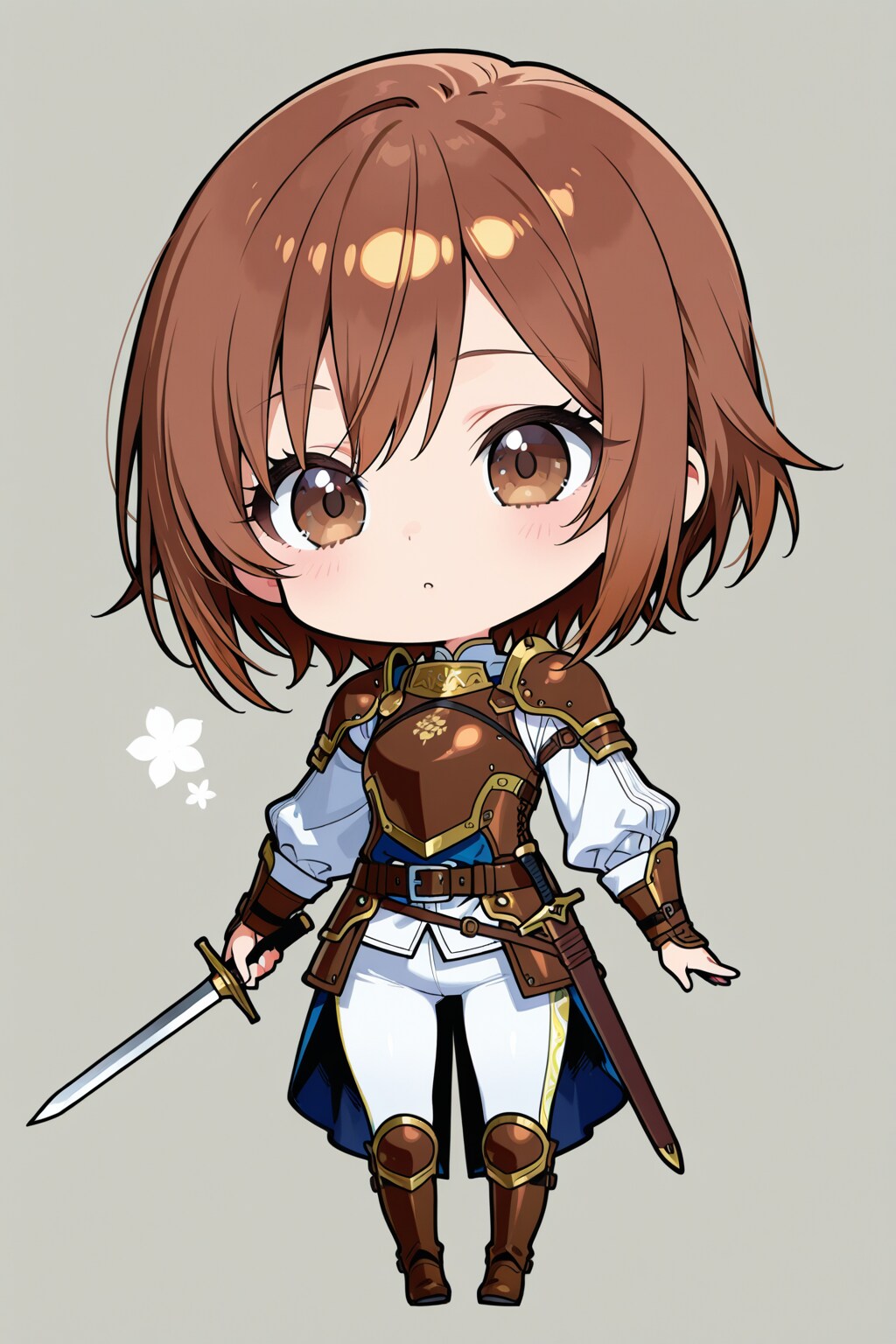 ちびキャラ剣士