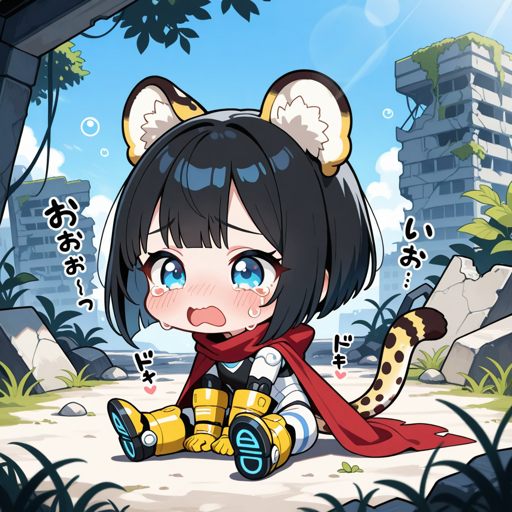 ちび過ぎるケモミミパワードスーツ | の人気AIイラスト・グラビア