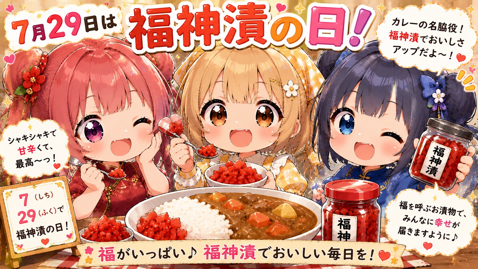 今日は何の日？（20260729固定イベ＋チビお姉複）の生成（ＡI推論不使用）