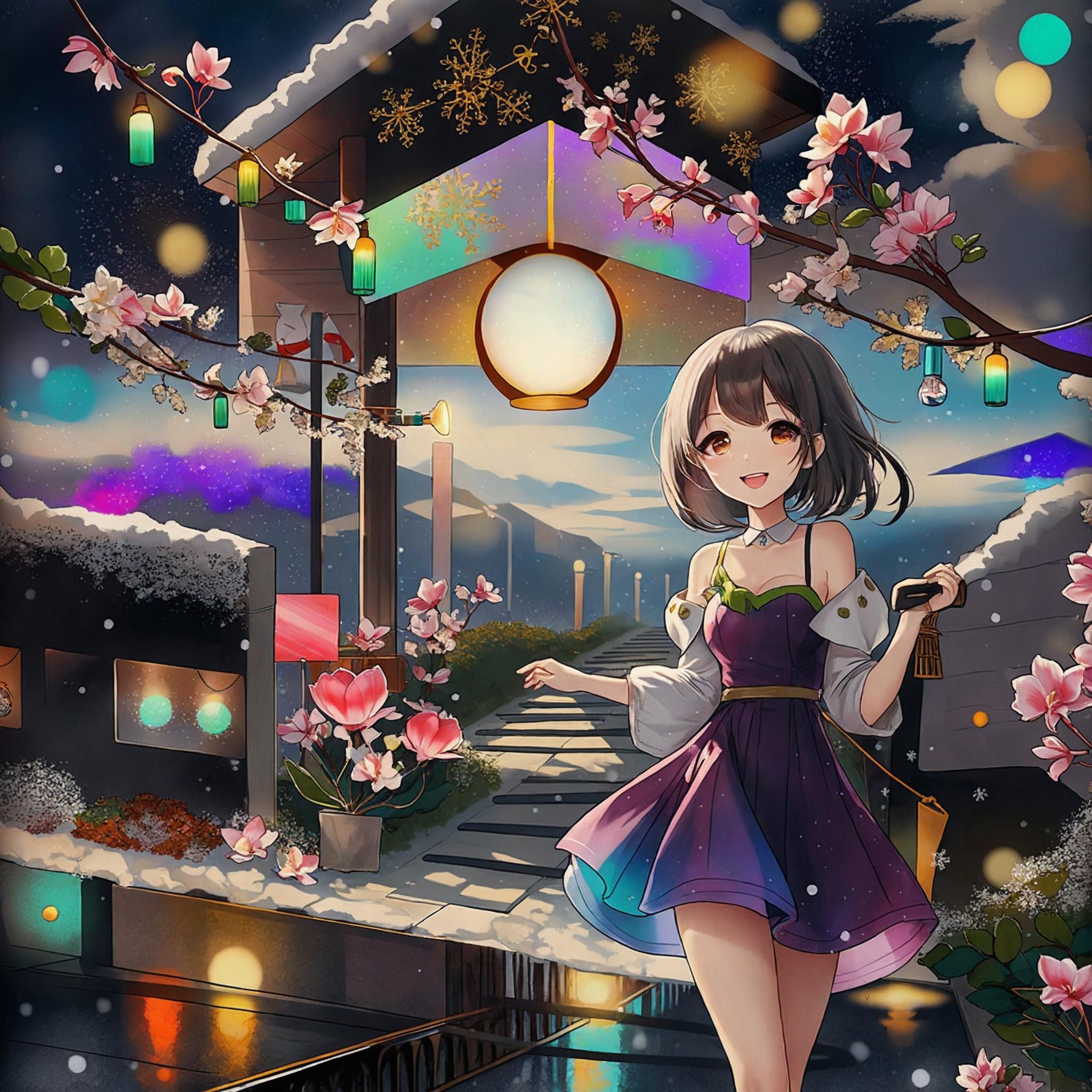 💓シクラメンの花娘 | の人気AIイラスト・グラビア