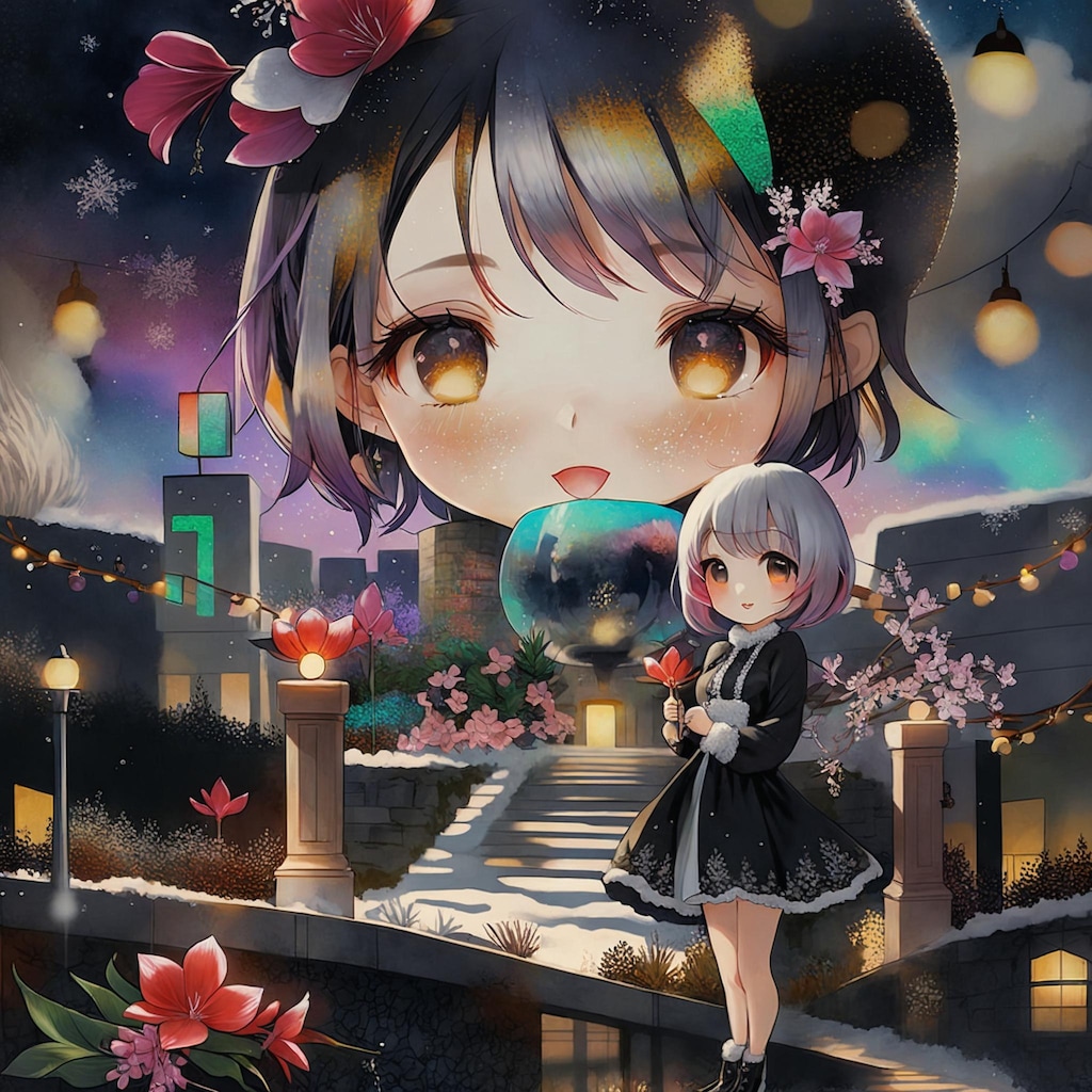 💓シクラメンの花娘