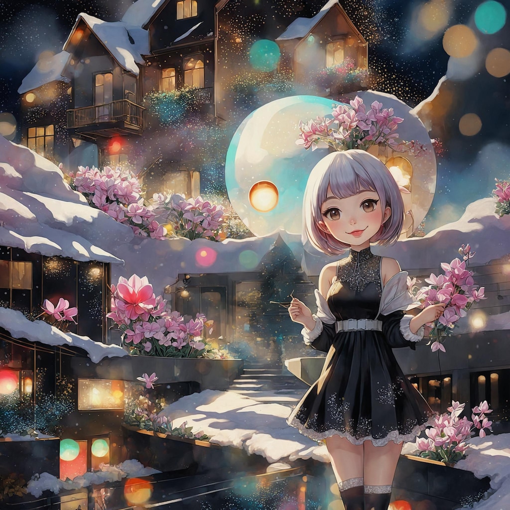 💓シクラメンの花娘