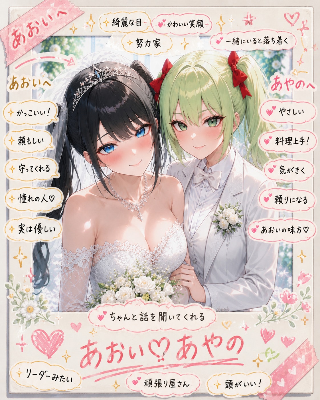 ウチの娘ウェディングフォト