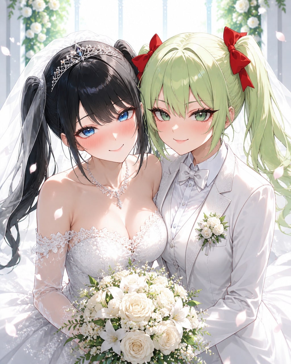 ウチの娘ウェディングフォト