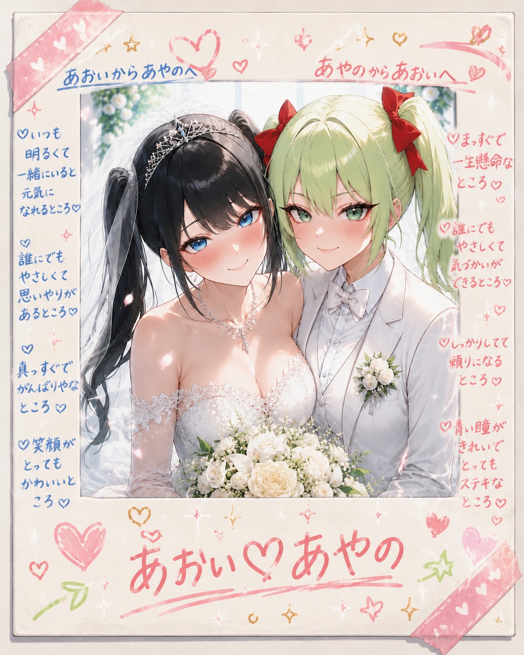 ウチの娘ウェディングフォト