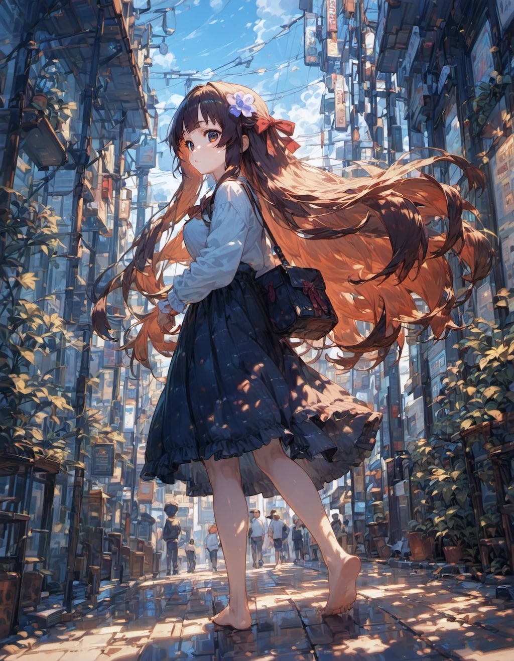 Barefoot Urban Wanderer