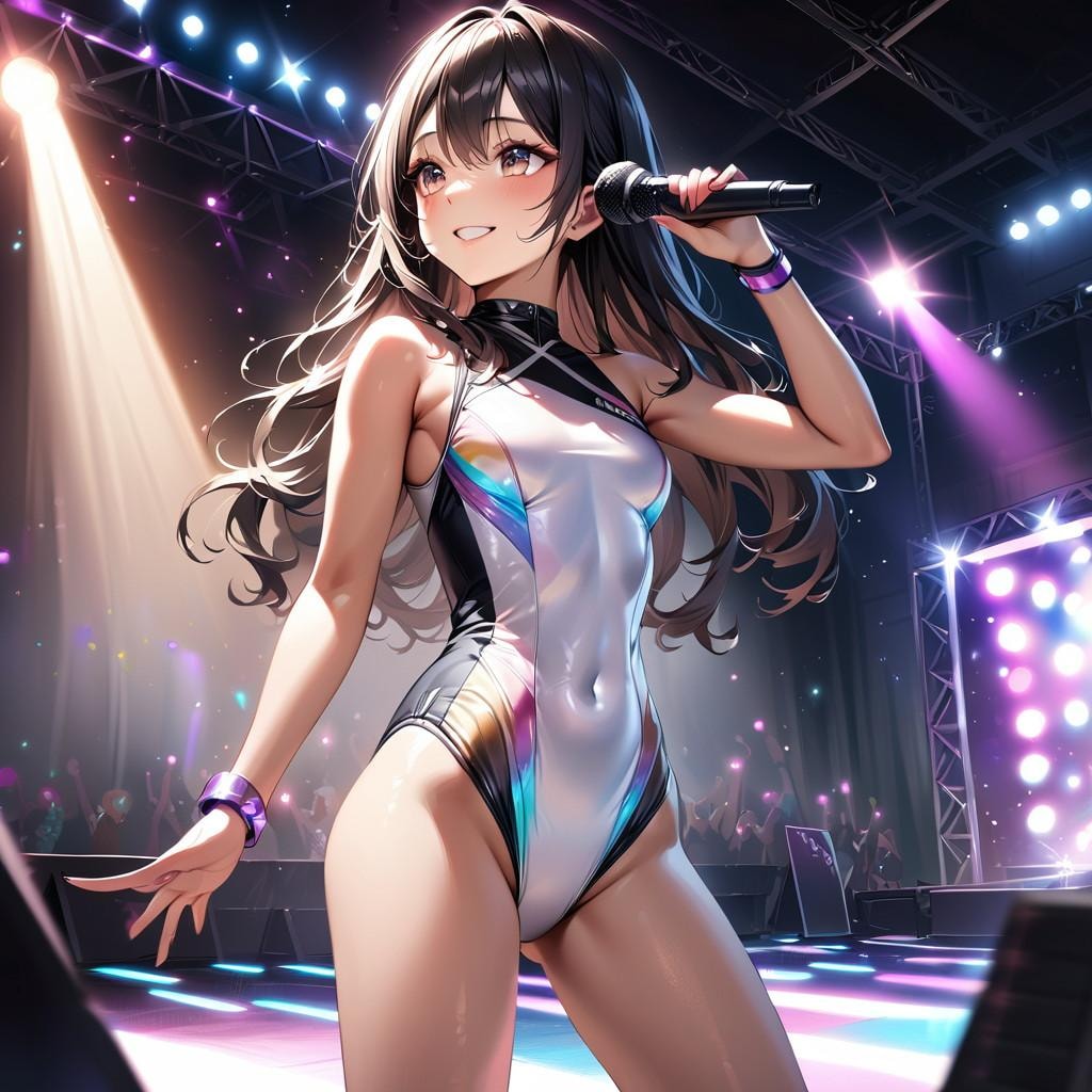 競泳水着アイドルＫＥＭ４８のソロ活動①