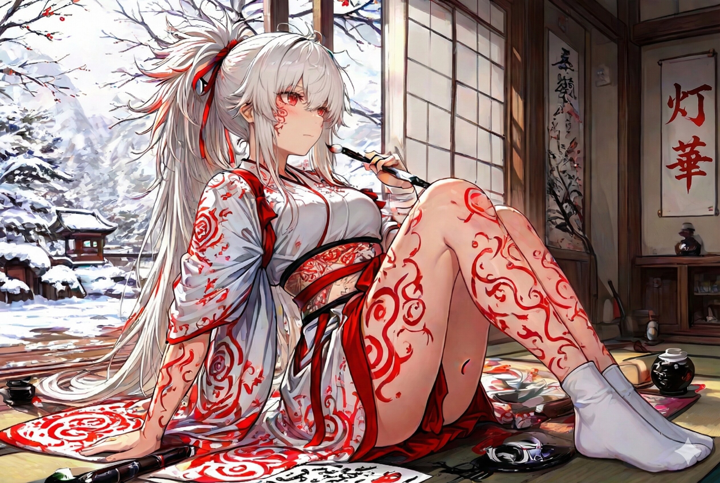 灯華　新年の思慮