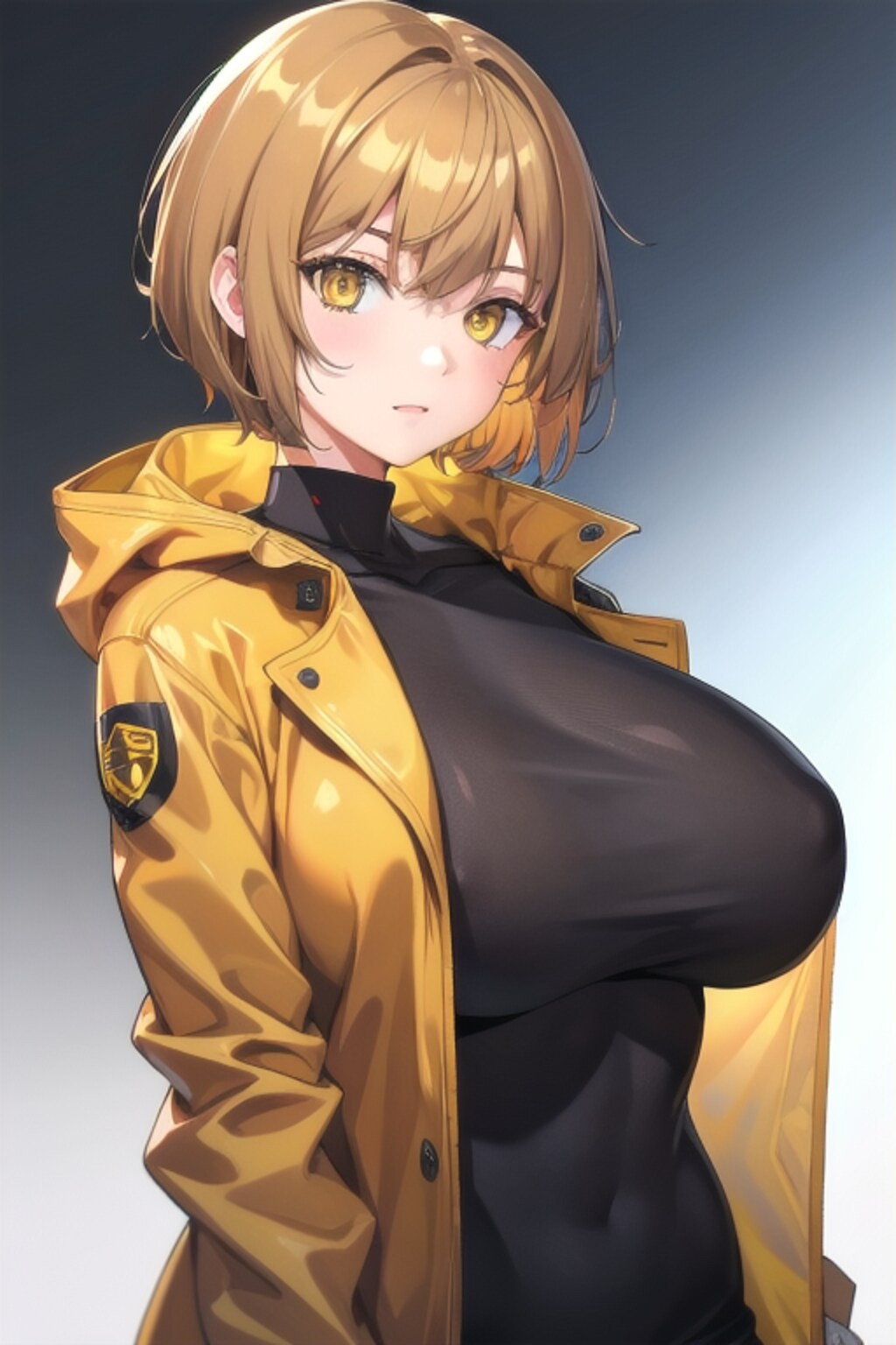 金色の女子