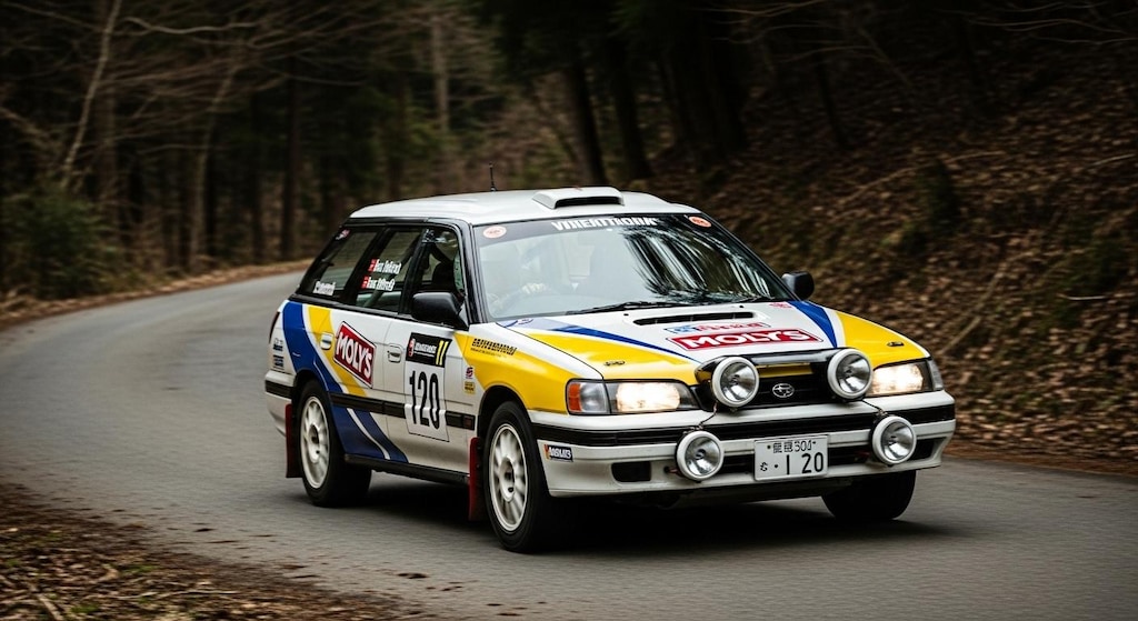 レガシィツーリングワゴンラリーカー