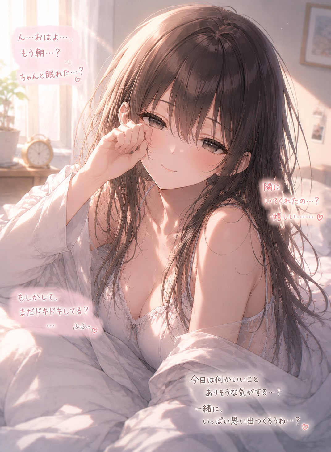 ちゃんと眠れた..？ | の人気AIイラスト・グラビア