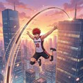 ビル越え棒高跳び 3枚目