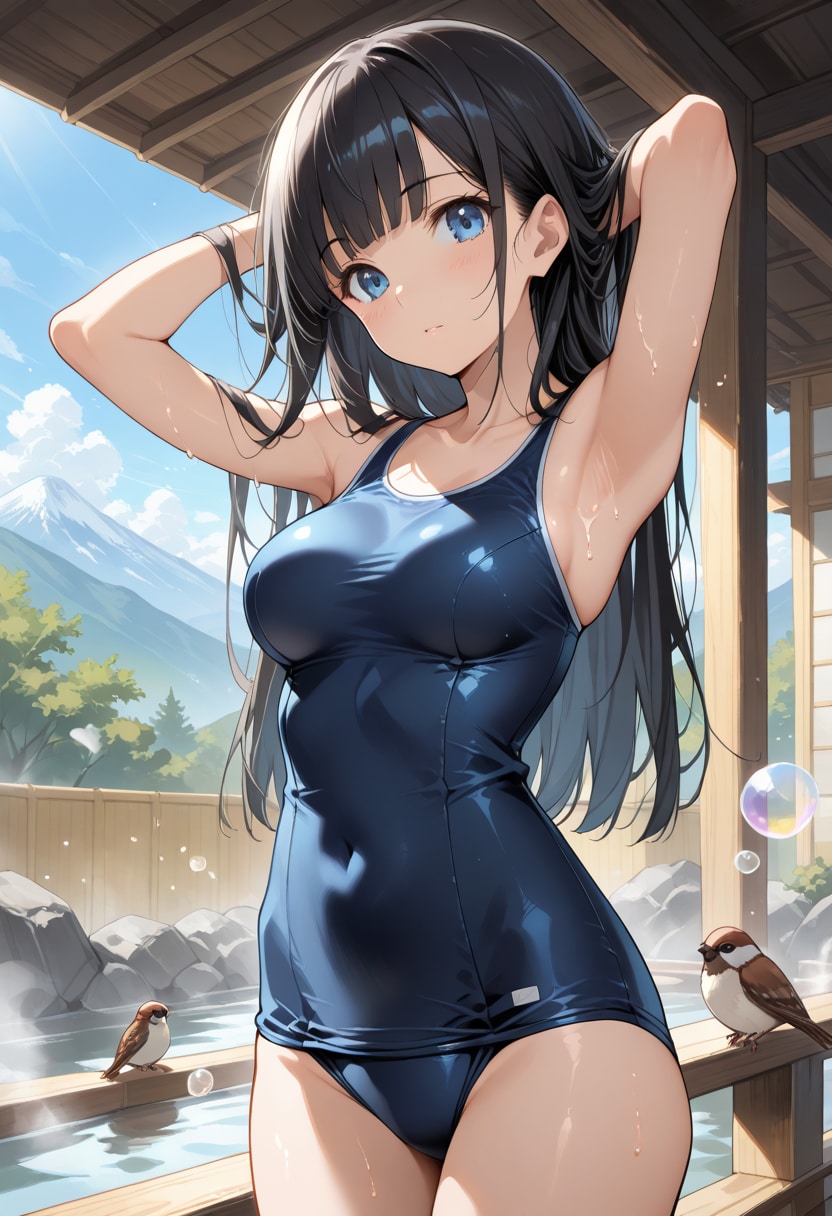 NADEちゃんをFiaMix他(イロミライ)でプロデュース【今回は服装も変えてみる】