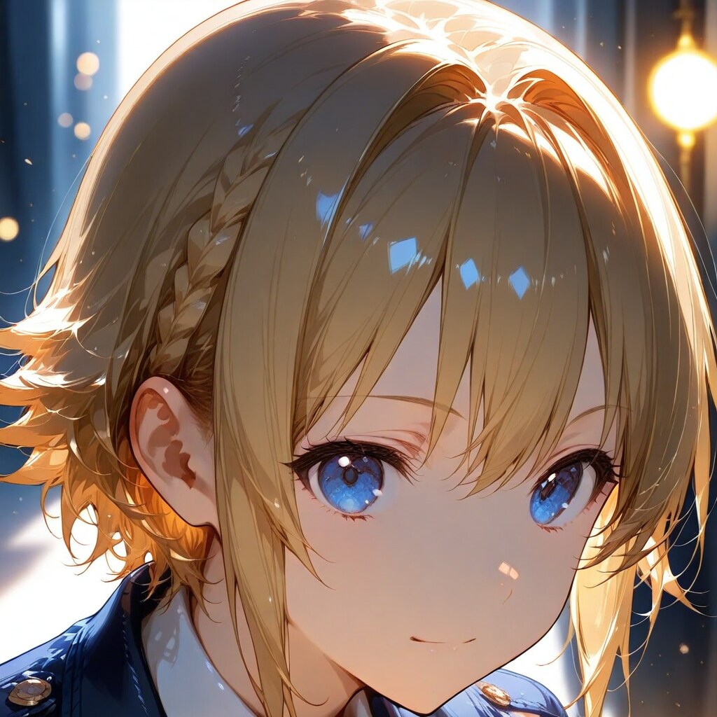 「習作」顔のクローズアップ　by #GRYPHON Ver.