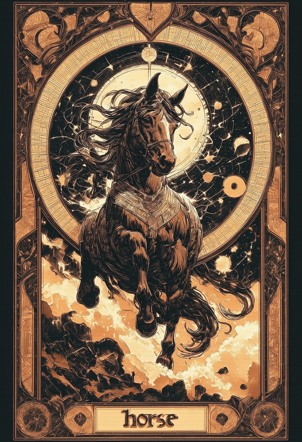 タロットカード: 馬