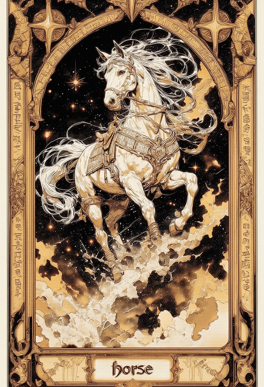 タロットカード: 馬