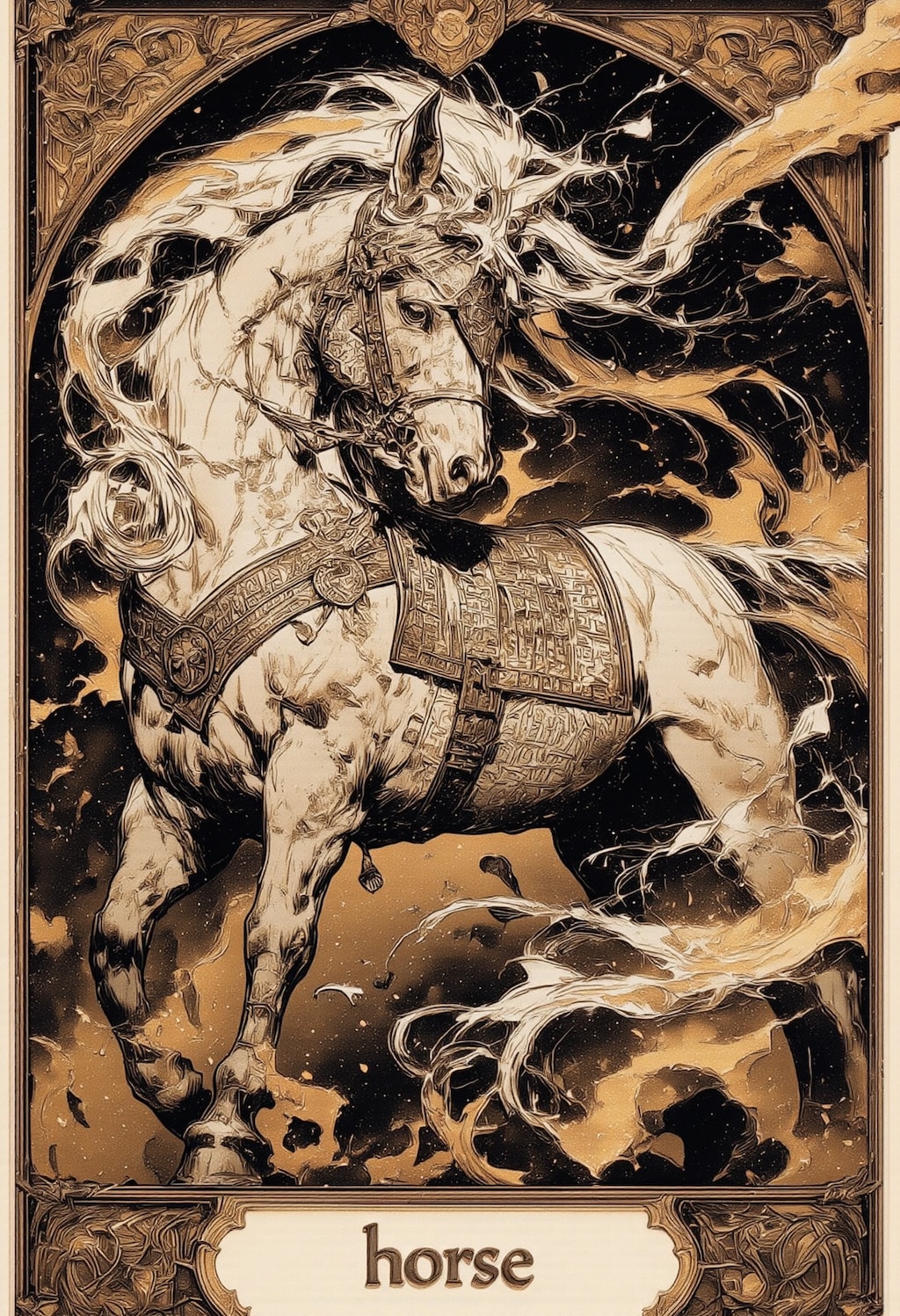 タロットカード: 馬