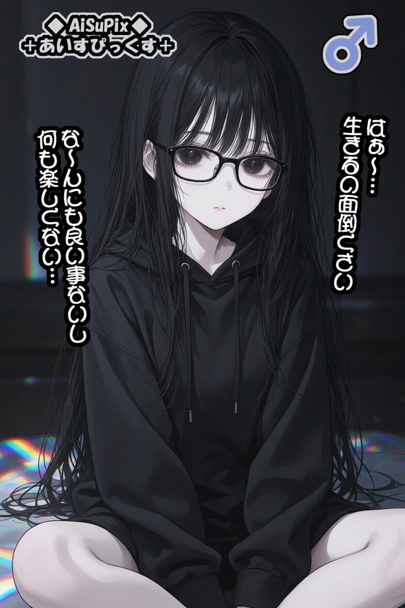💙AiSuPix／可愛い引きこもりちゃん💙