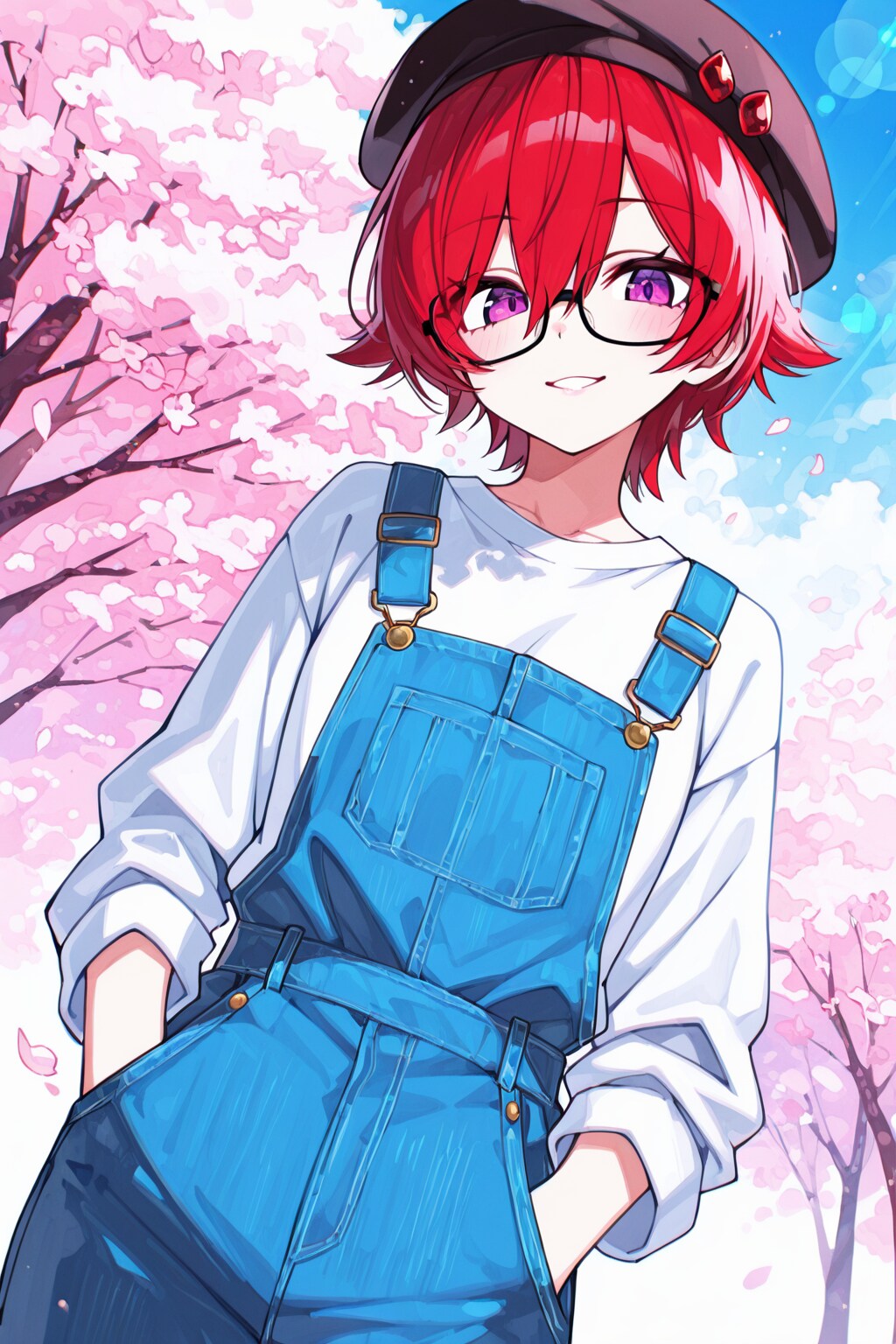 桜と女の子 2025　その８
