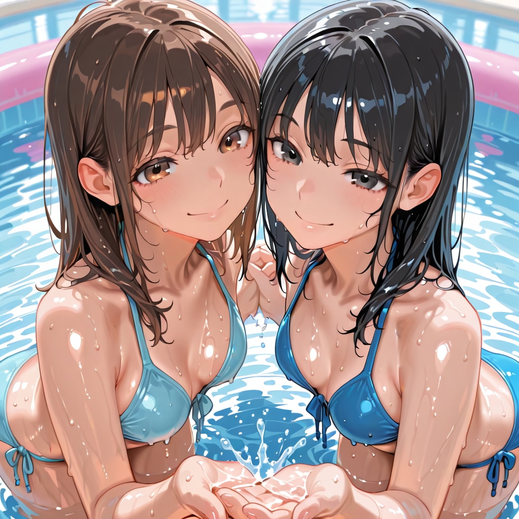 プール_ビキニ