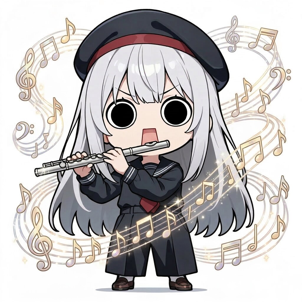 フルートえらいこっちゃ嬢