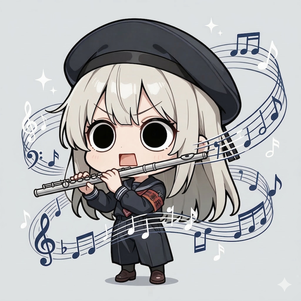 フルートえらいこっちゃ嬢