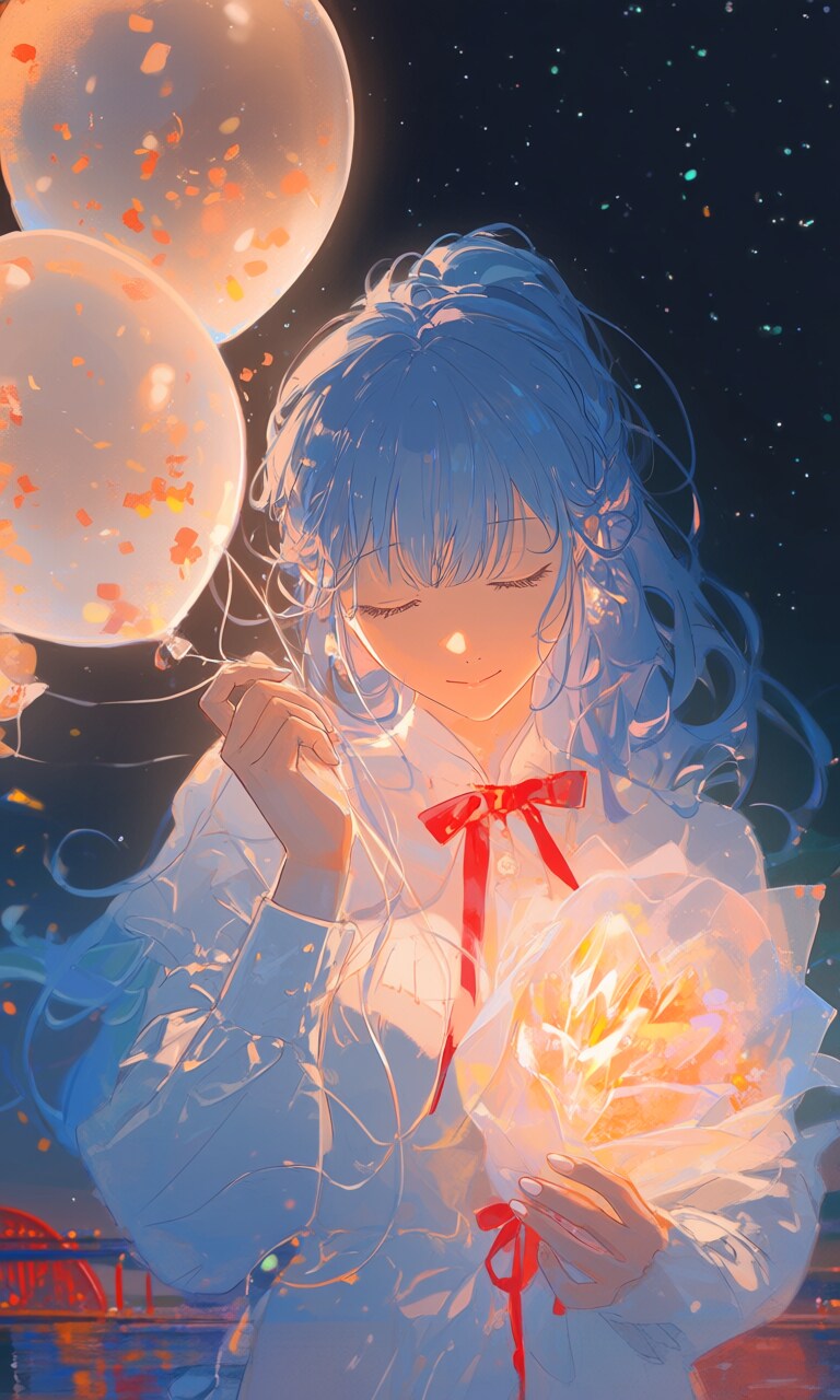 夜風に浮かぶ願い 💫⭐︎
